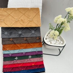 Elegant Embroidery Velvet 24TX -009